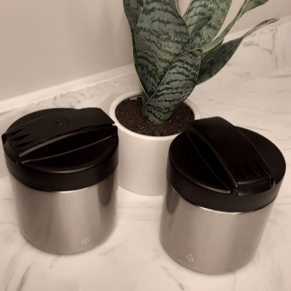 Manna Nomad Stainless Steel 12 oz Food Containers (2)